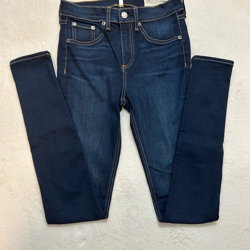 rag & bone Blue Skinny Jeans Sleek Fit